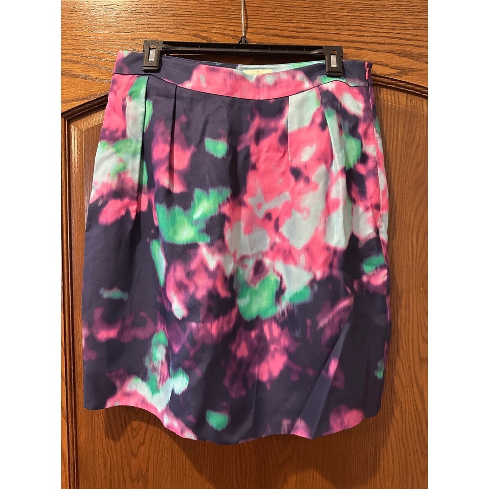 Kate Spade New York Skirt the Rules Barry Skirt Size‎ 10 Floral Print